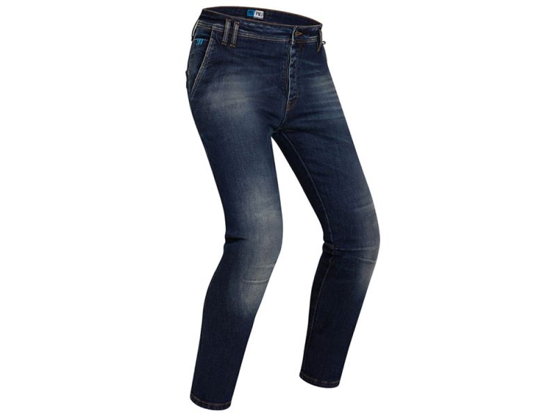 PMJ Russel Motorradjeans Herren (denim blau)