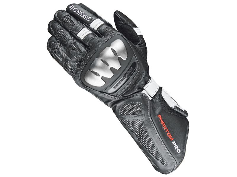 Held Phantom Pro Sport Motorradhandschuhe (schwarz / weiß)-10 (lang)