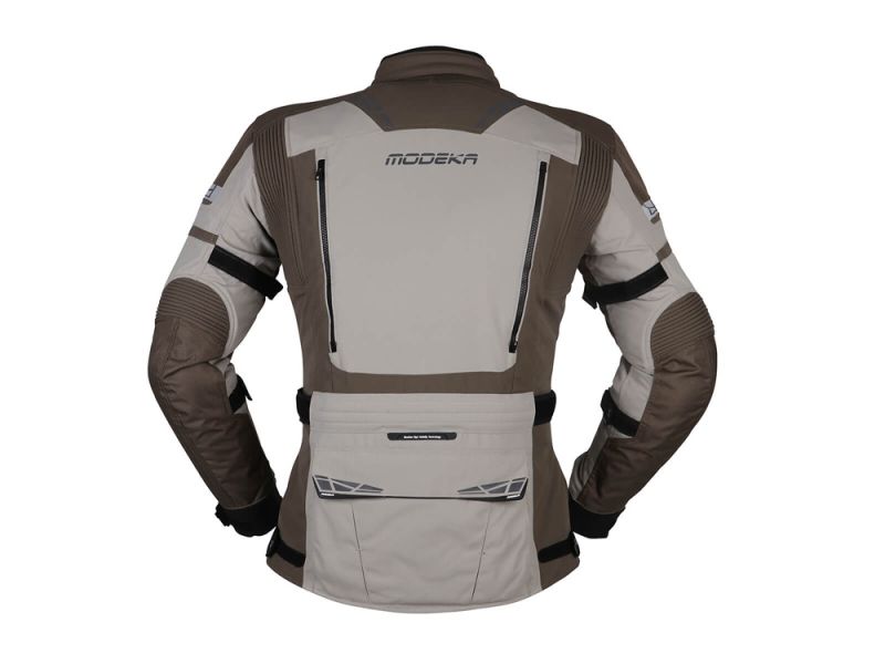 Modeka Panamericana II motorcykeljakke (sand / khaki)
