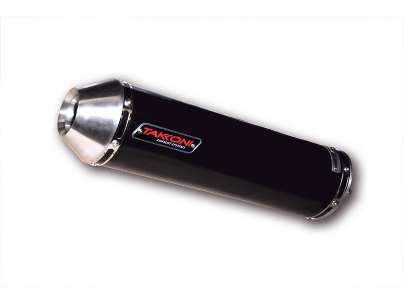 TAKKONI Bageste lyddæmper (sort serie) Kawasaki ZX-6 R Ninja (1998-2002) ZX600G