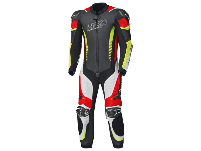 Held Brands Hatch Lederkombi 1tlg. Lang (Schwarz/Weiß/Rot)