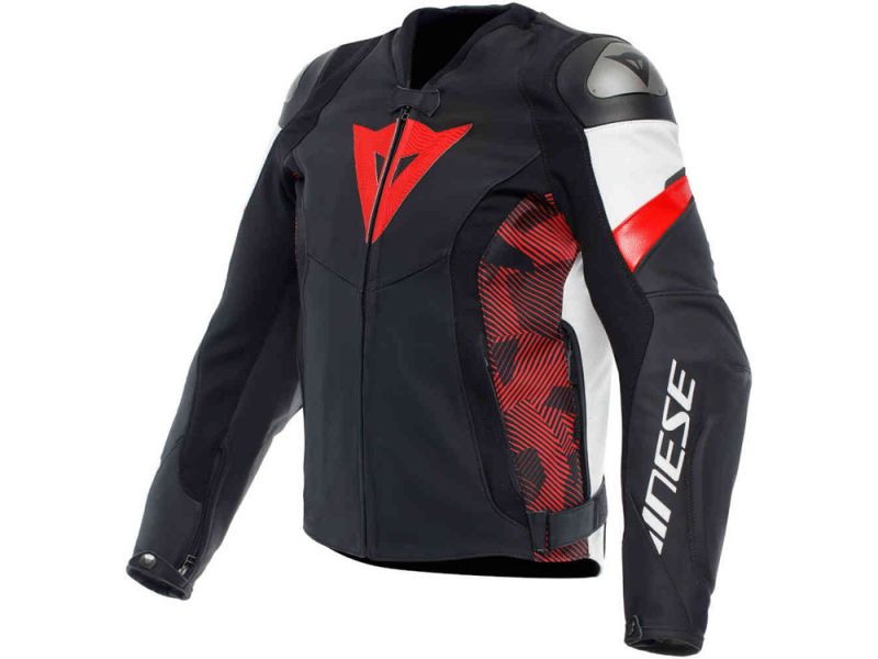 Dainese Avro 5 Kombijacke (Schwarz/Rot/Weiß)
