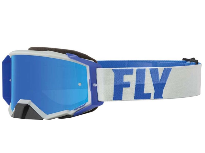 FLY Racing Zone Pro Crossbrille (blau)