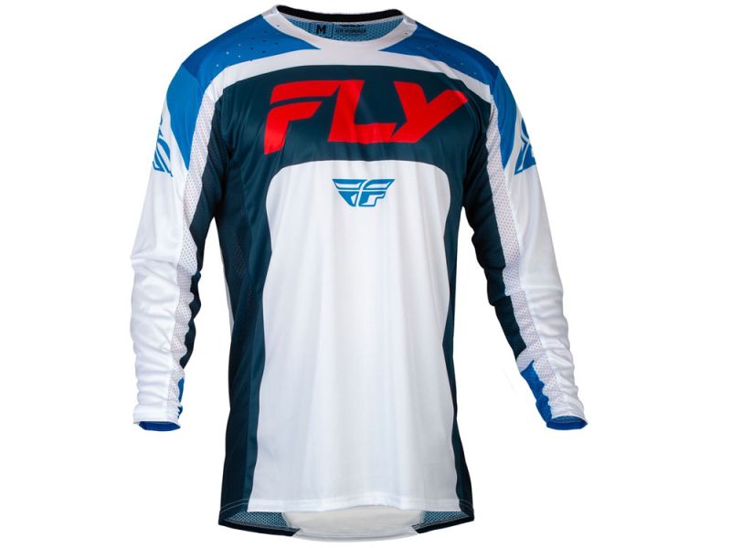 FLY Racing Lite Cross Jersey (rot / weiß / navy)