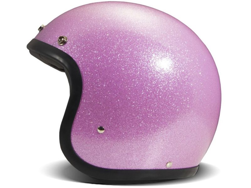 DMD Retro Glitter Jethelm (pink)