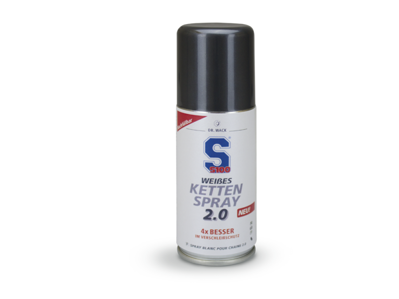 S100 hvid kædespray 2.0 (100 ml)