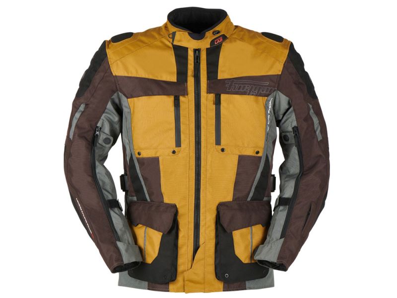 Furygan Brevent 3in1 Motorradjacke (braun / sand / anthrazit)