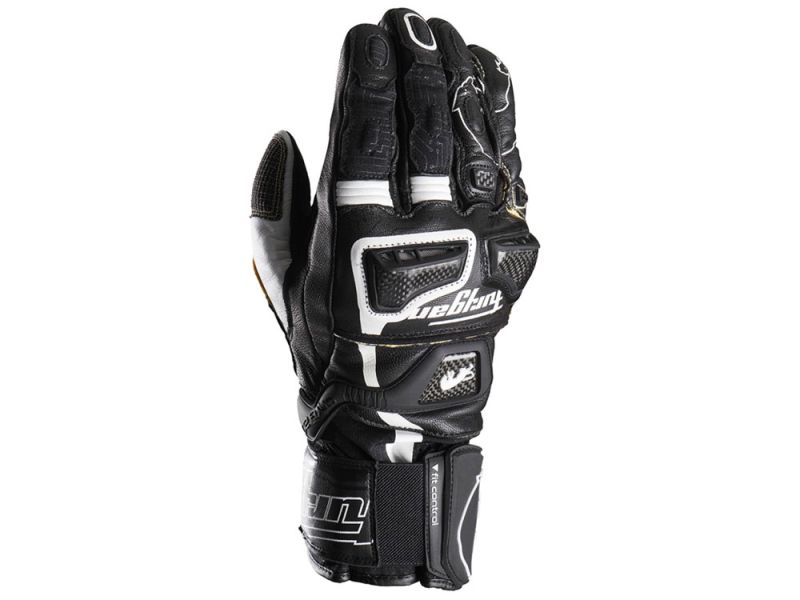 Furygan Styg20 X Kevlar Motorradhandschuhe (schwarz / weiß)