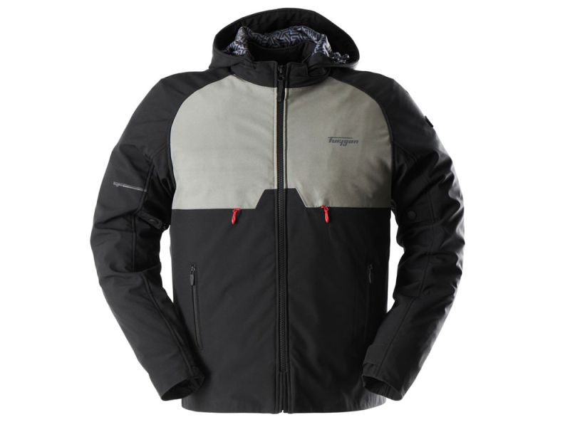 Furygan Addax Motorradjacke (schwarz / khaki)