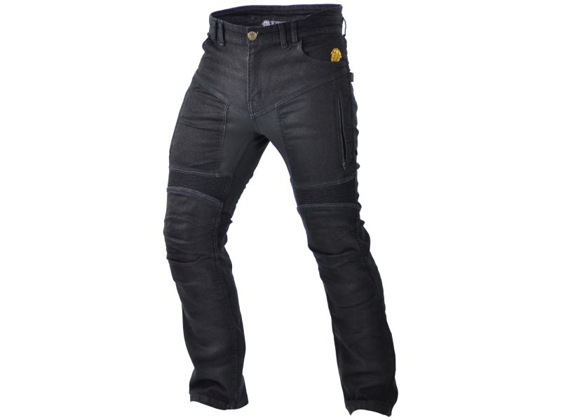 Trilobite Parado Doublelayer AAA Motorradjeans Lang (Schwarz)