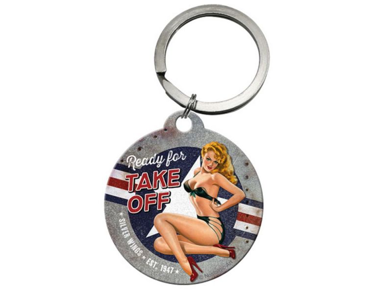 Nostalgic-Arts Nøglering næse-arter klar til at lette