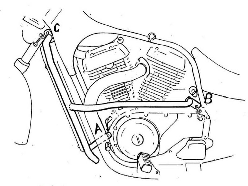 Hepco & Becker Stødbøjle Suzuki VS 750 / 800 GL / GLP