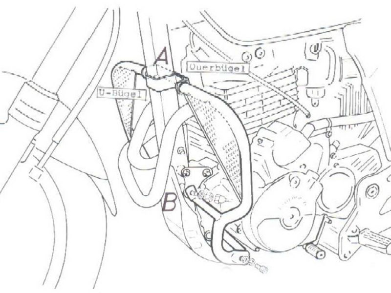 Hepco & Becker Styrtbøjle Honda Vigor 650 / SLR 650