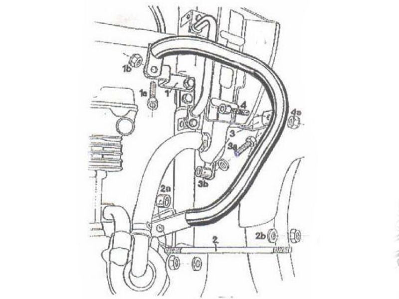 Hepco & Becker Styrtbøjle Kawasaki KLE 500 (1991-2007)
