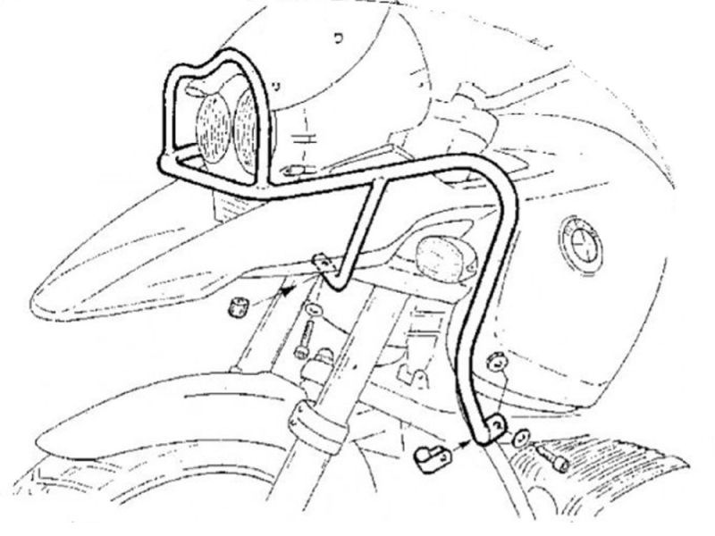 Hepco & Becker Tankbeskytter BMW R 1150 GS Adventure