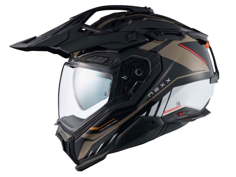 Nexx X.WED3 Gobi Crosshelm (sand / weiß)
