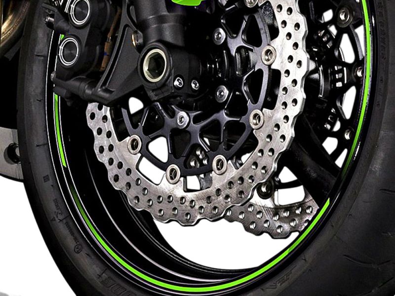 Kawasaki Fælgring i grøn 17"