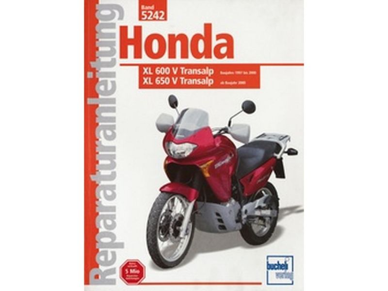 P&W Reparations- og vedligeholdelsesvejledning #5242 Honda XL 600-650 V Transalp (1997-)