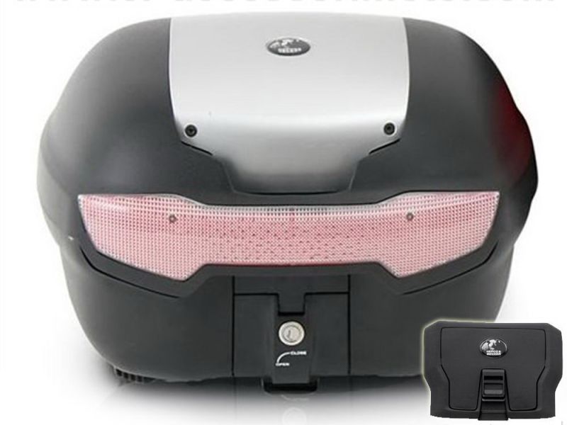 Hepco & Becker Journey TC 40 inkl. adapterplade Topcase (sølv)