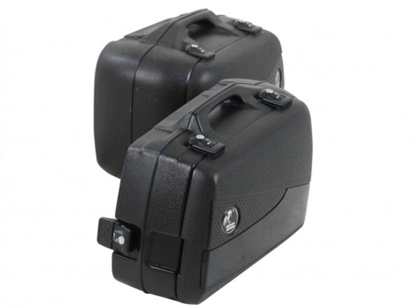 Hepco & Becker Junior Flash 40 / 30 motorcykel sidetaske sæt (sort)