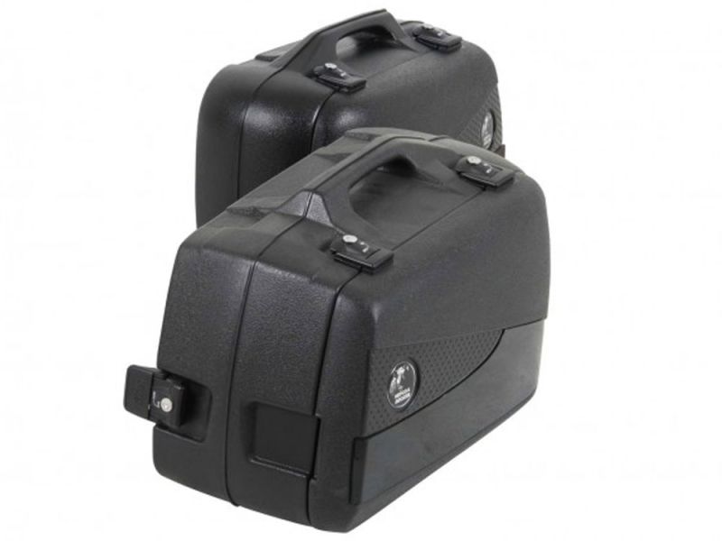 Hepco & Becker Junior Flash 30 / 40 motorcykel sidetaske sæt (sort)