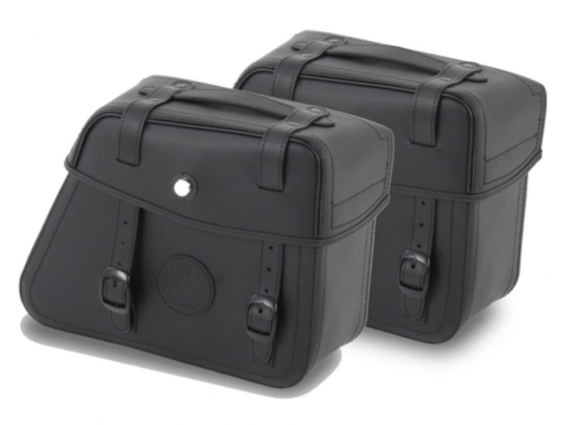 Hepco & Becker Rugged C-Bow motorcykelsadeltaske sæt (sort)