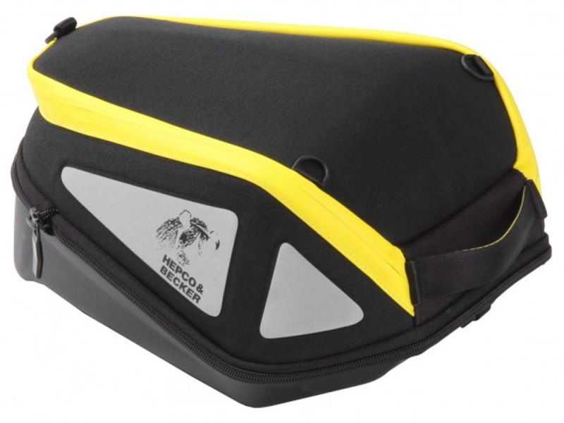 Hepco & Becker Royster Lock-It tankpose (sort / gul)