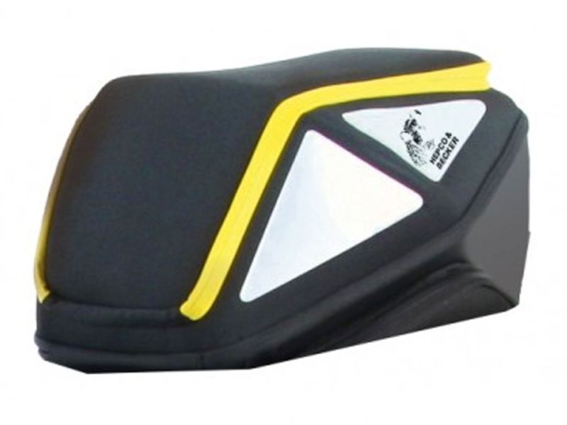 Hepco & Becker Royster bagagebag med bæltetilbehør (sort/gul)