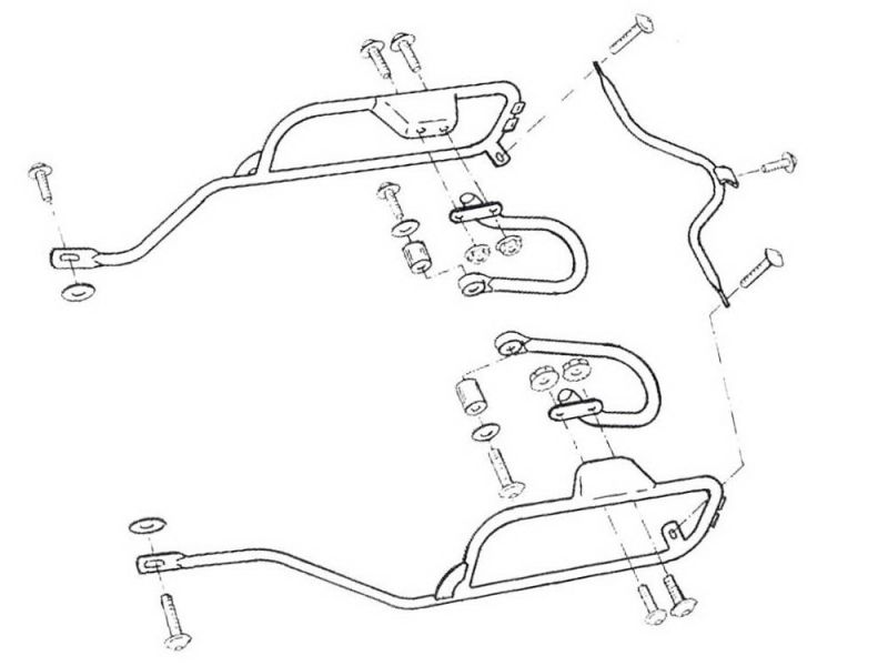Hepco & Becker Bagagebærer Honda XRV 750 Africa Twin (1990-1992)