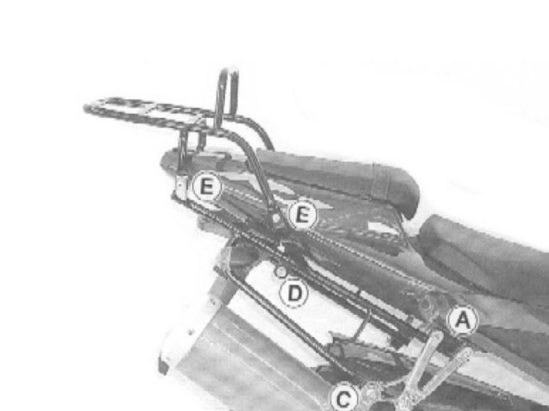 Hepco & Becker Bagagebærer Yamaha YZF-R1 (2002-)