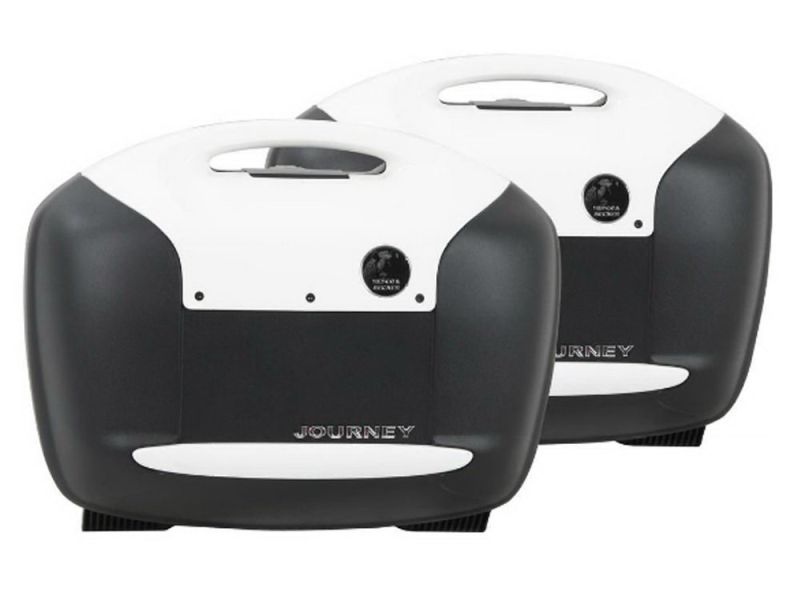 Hepco & Becker Journey 42 (hvid udgave) motorcykel sidetaske sæt