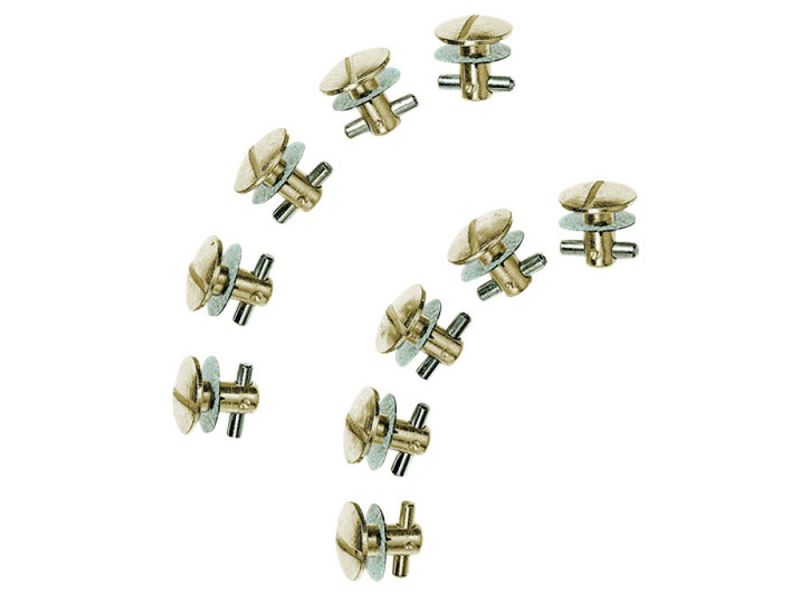 Sidi Crossfire SRS / SMS Fast Release Schrauben und Unterlegscheiben (silber)