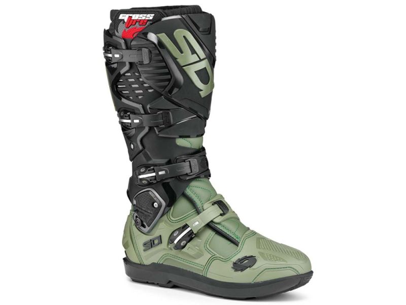 Sidi Crossfire 3 SRS Motorradstiefel (army / schwarz)