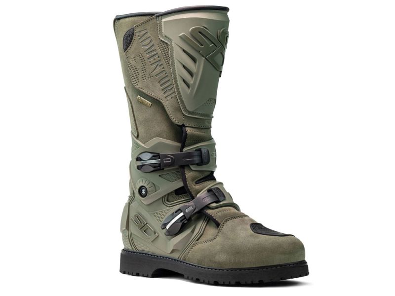 Sidi Adventure 2 GTX Military Motorradstiefel (mattgrün)