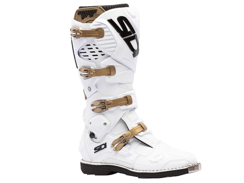 Sidi Crossfire 3 Motorradstiefel (weiß / bronze)