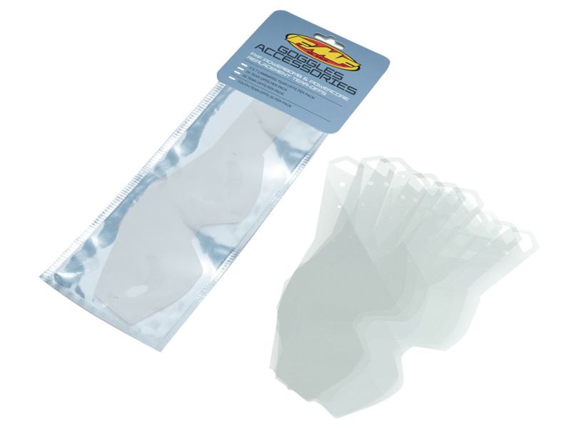 FMF Kids Tear-Off Abrissscheiben für Powerbomb (20 Stück | klar)