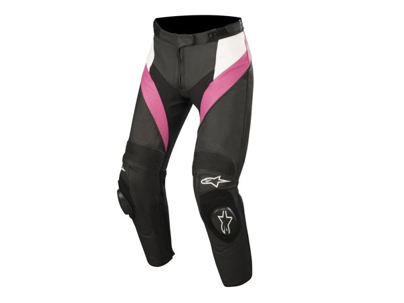 Alpinestars Stella Missile Lady motorcykelbukser (sort / pink)