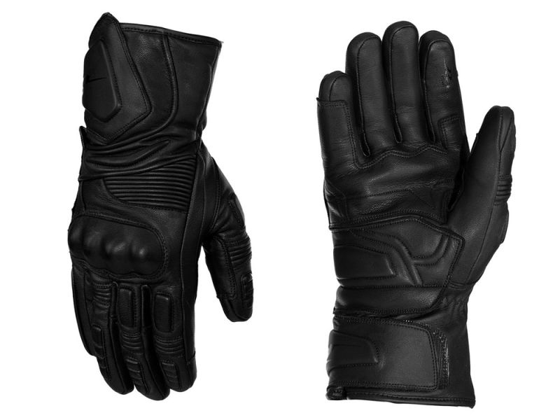 Rusty Stitches Otto Motorradhandschuhe Herren (schwarz)