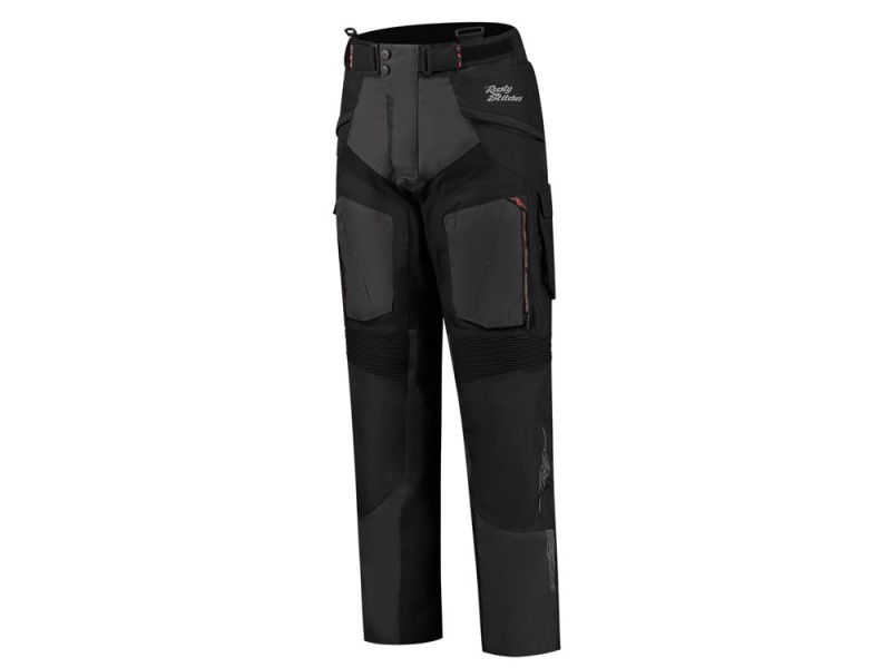 Rusty Stitches Cliff Motorradhose Herren (schwarz / grau / rot)
