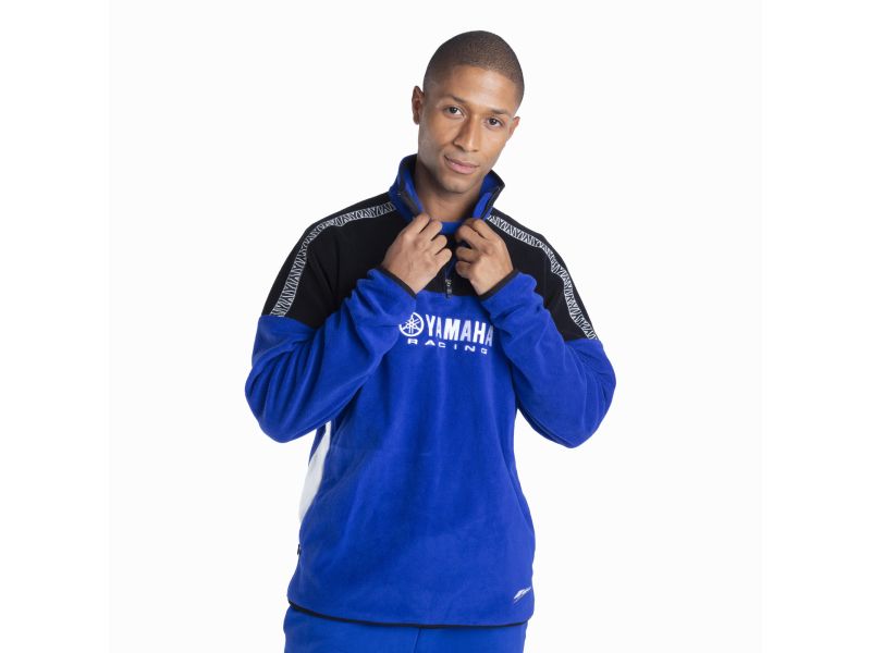 Yamaha Paddock Blue Kaluga Fleecepullover (Blau)