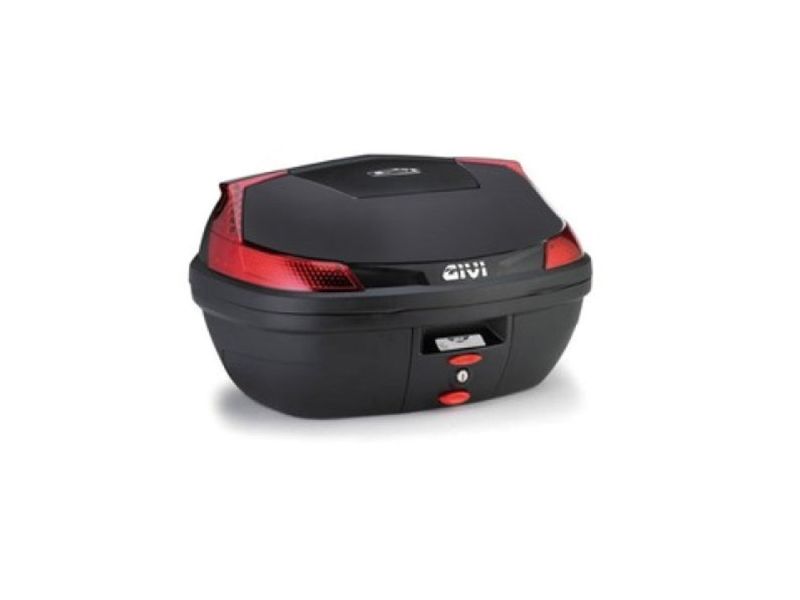 GIVI B47 Blade Monolock Topcase (sort / rød | uden plade)