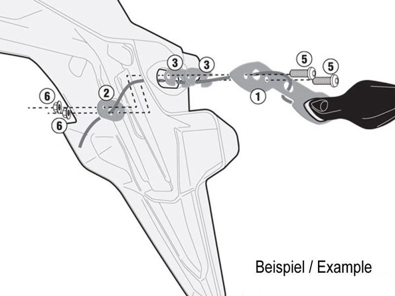 GIVI Indicator Conversion Kit Kawasaki Versys 650 (2015-2016)