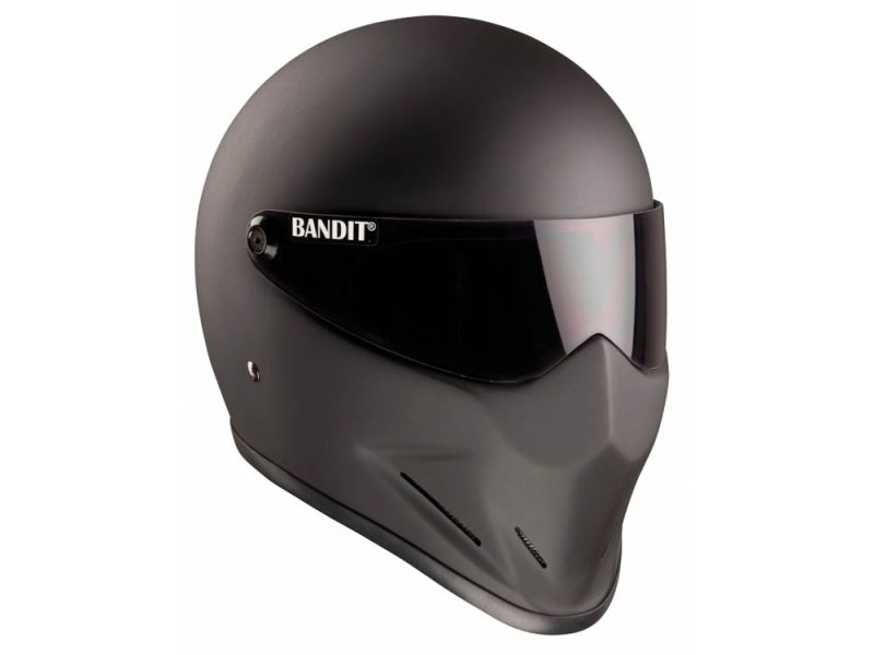 Bandit Crystal motorcykelhjelm (uden ECE | sort)