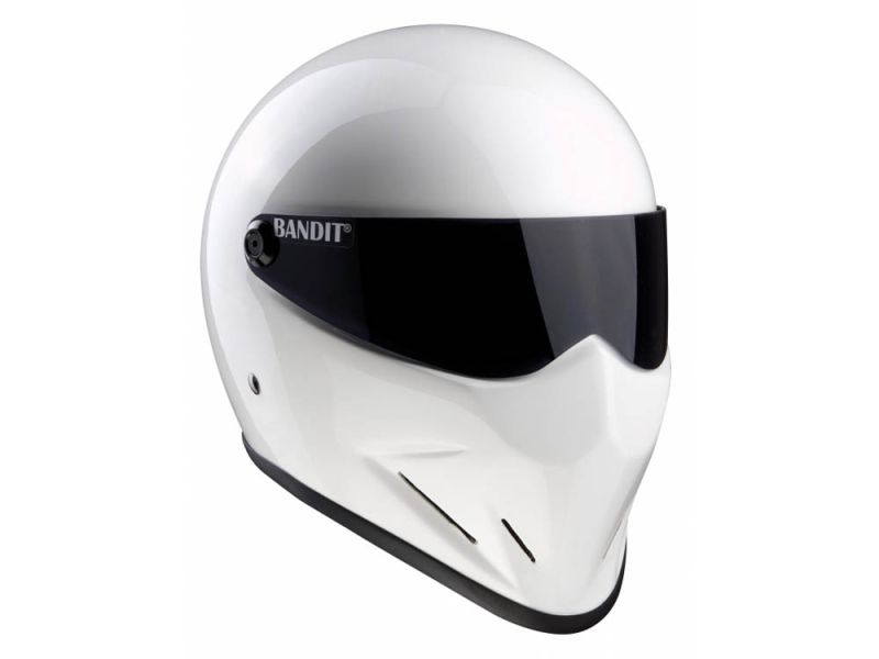 Bandit Crystal motorcykelhjelm (uden ECE | hvid)
