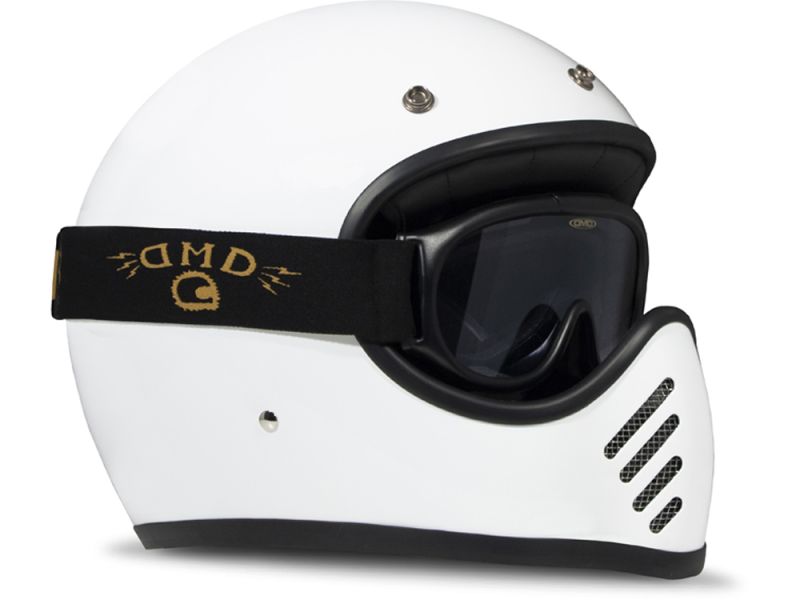 DMD Ghost motorcykelbriller (sort / (stærkt tonet)