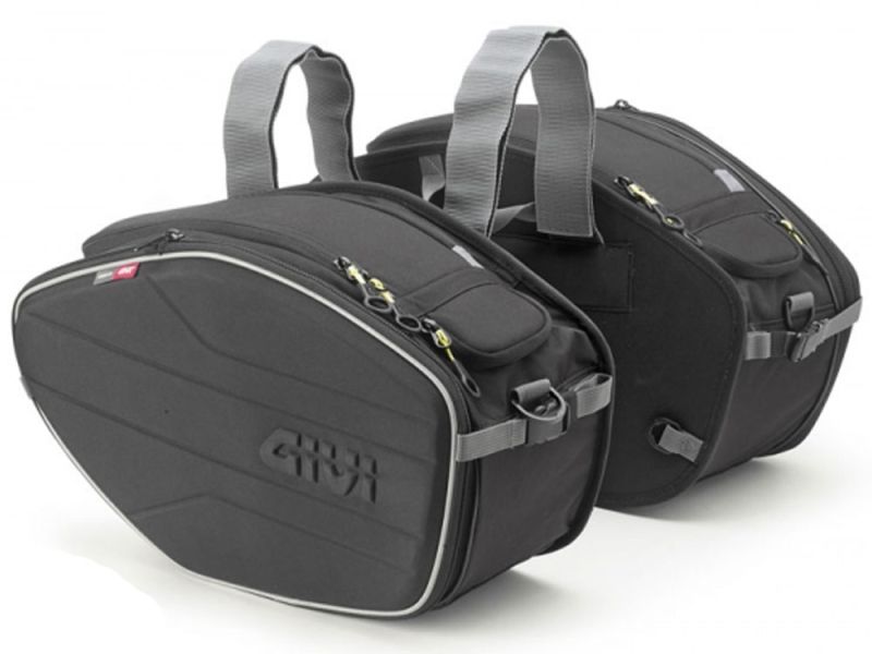GIVI EA101B Saddlebagsæt til motorcykler (2 x 19-25 liter) til sportsmotorcykler