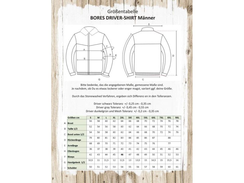 Bores Driver Shirt Stretch Denim Shirt (blå)