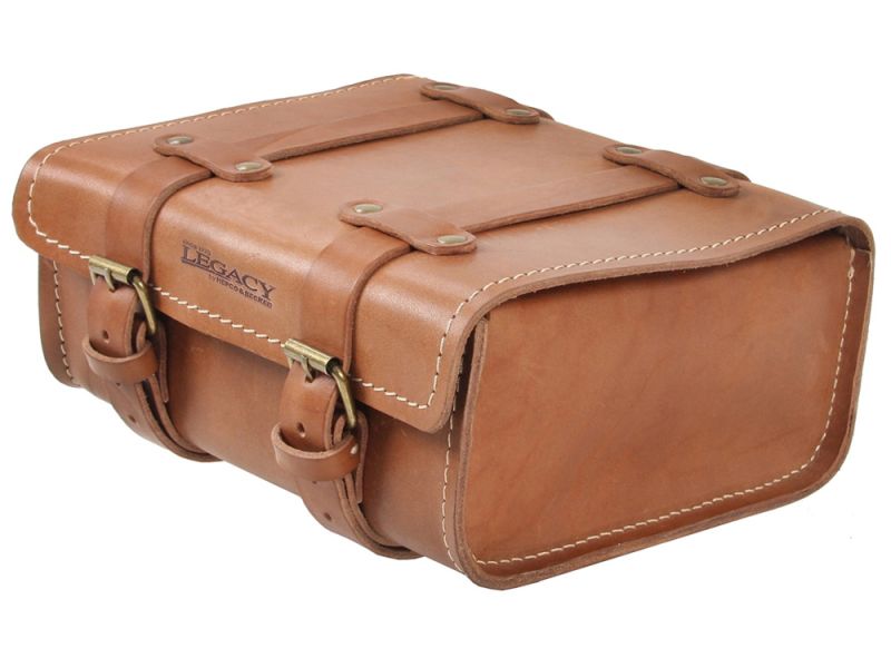 Hepco & Becker Legacy læderhale taske (lysebrun)