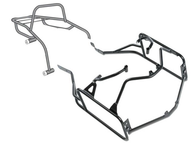 Hepco & Becker Komplet carrier Kawasaki Z 400 / Z 440 LTD / Z 440 H / Z550 LTD