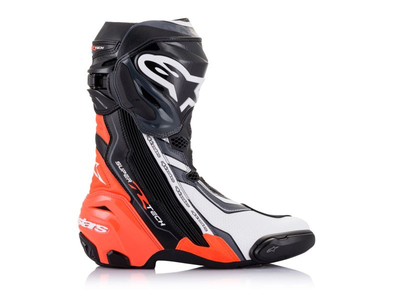 Alpinestars Supertech-R Støvler til Mænd (sort/rød/hvid)